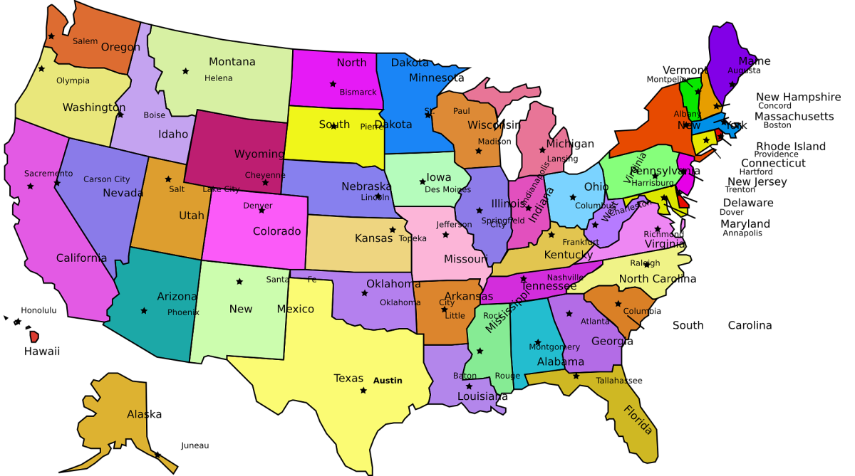 Wordsearch: States